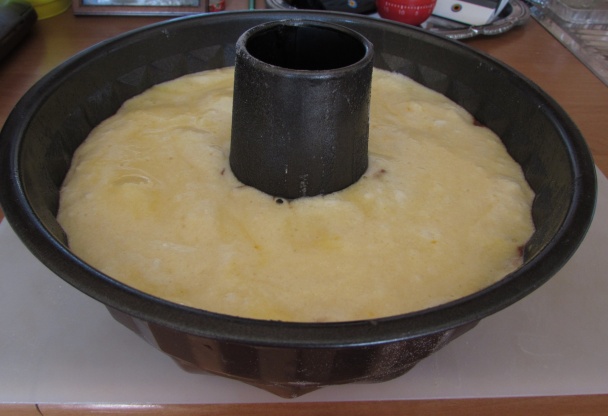 Mramorová bábovka s citrónovou polevou (fotorecept) - obrázok 6