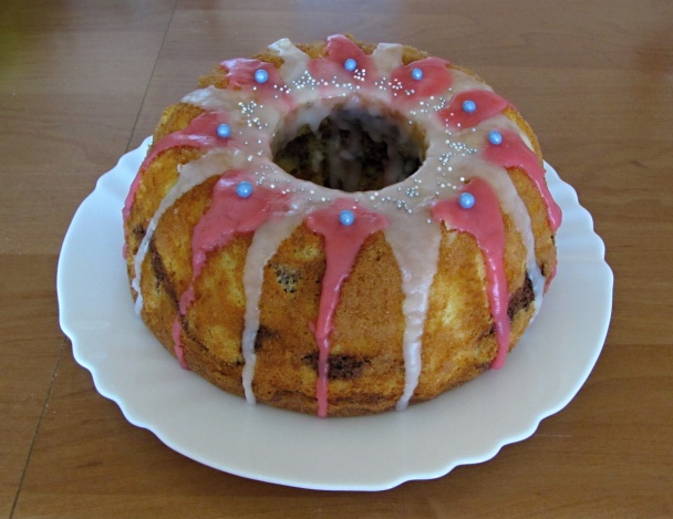 Mramorová bábovka s citrónovou polevou (fotorecept) - obrázok 9