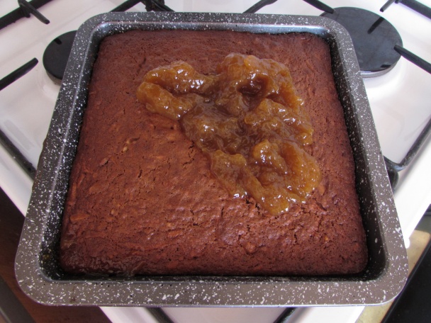 Jablkový koláč s posekanými orechami (fotorecept) - obrázok 7