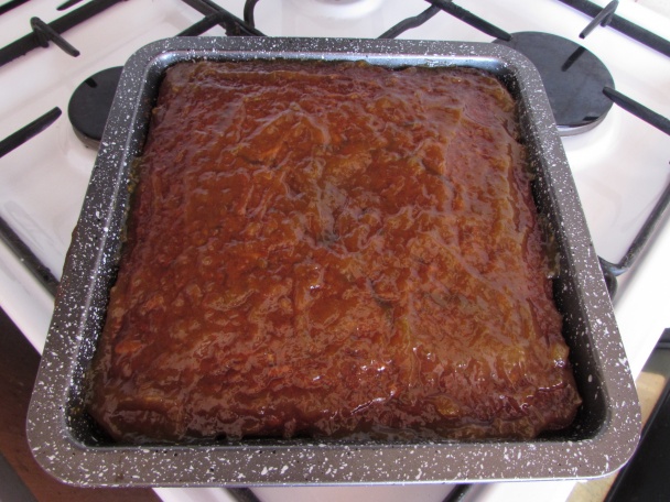 Jablkový koláč s posekanými orechami (fotorecept) - obrázok 8