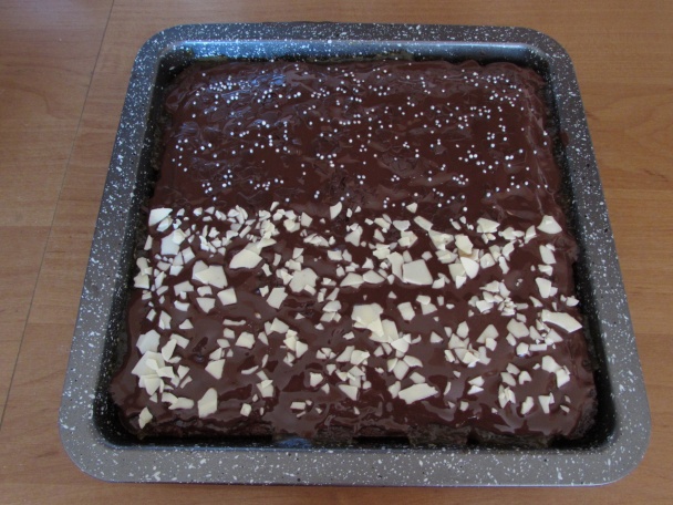 Jablkový koláč s posekanými orechami (fotorecept) - obrázok 9