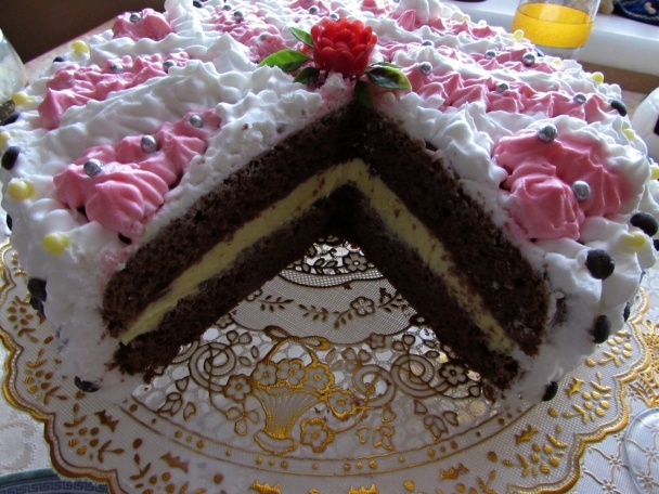 Torta na oslavu (fotorecept) - obrázok 9