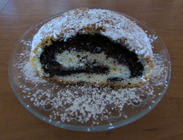 Makový závin s jablkami - obrázok 12