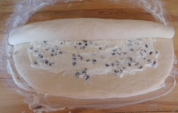 Tvarohový závin s hrozienkami (fotorecept) - obrázok 5