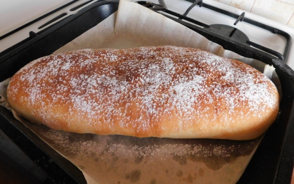 Tvarohový závin s hrozienkami (fotorecept) - obrázok 10