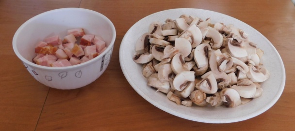 Cestoviny so šampiňónmi a syrom (fotorecept) - obrázok 1