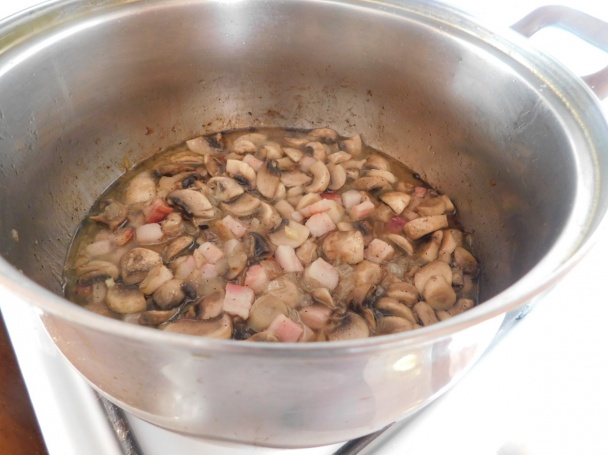 Cestoviny so šampiňónmi a syrom (fotorecept) - obrázok 5