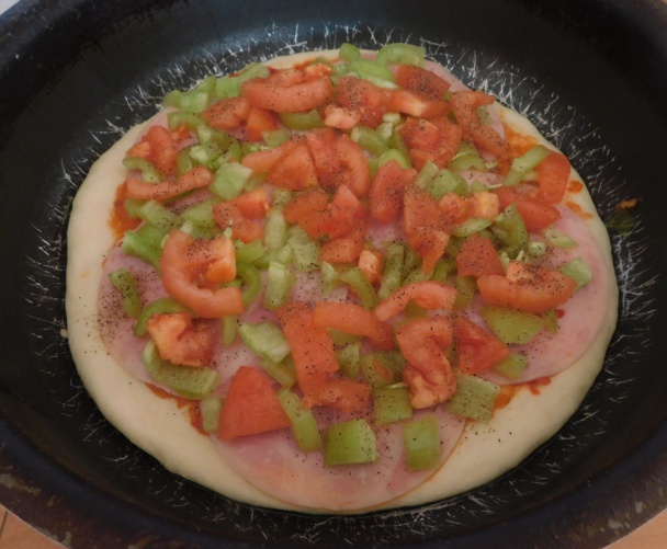 Slaný plnený koláč (fotorecept) - obrázok 8