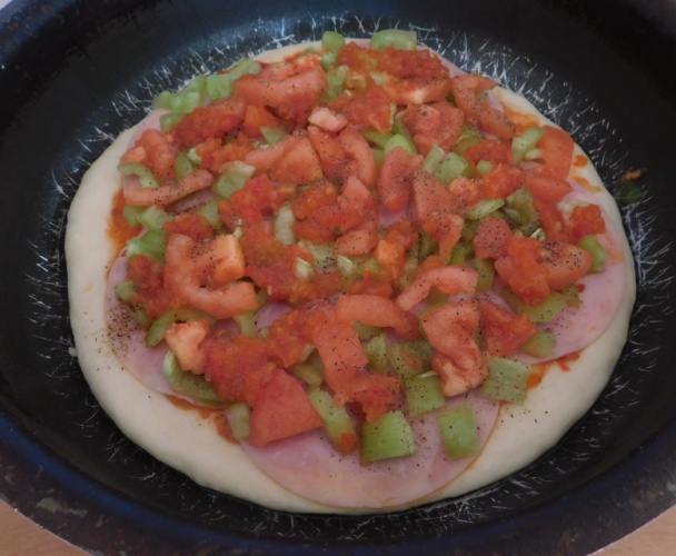 Slaný plnený koláč (fotorecept) - obrázok 9