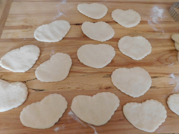 Kysnuté tvarohové srdiečka (fotorecept) - obrázok 3