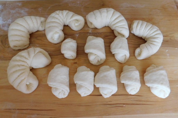 Koláče plnené tvarohovou plnkou (fotorecept) - obrázok 8