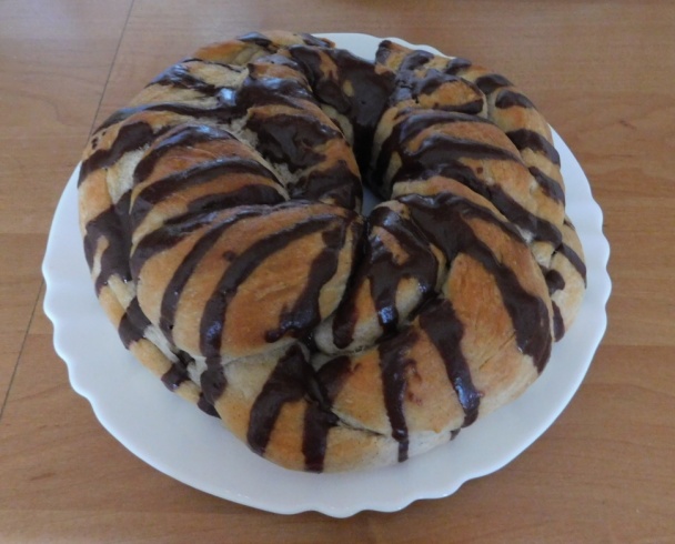 Škoricový zapletený koláč (fotorecept) - obrázok 5