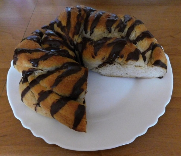 Škoricový zapletený koláč (fotorecept) - obrázok 6