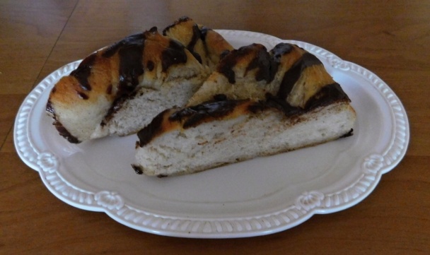 Škoricový zapletený koláč (fotorecept) - obrázok 7