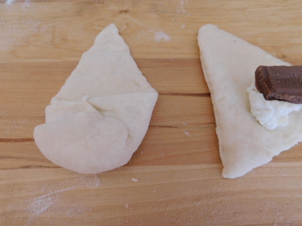 Tvarohovo-čokoládové kysnuté koláče (fotorecept) - obrázok 5