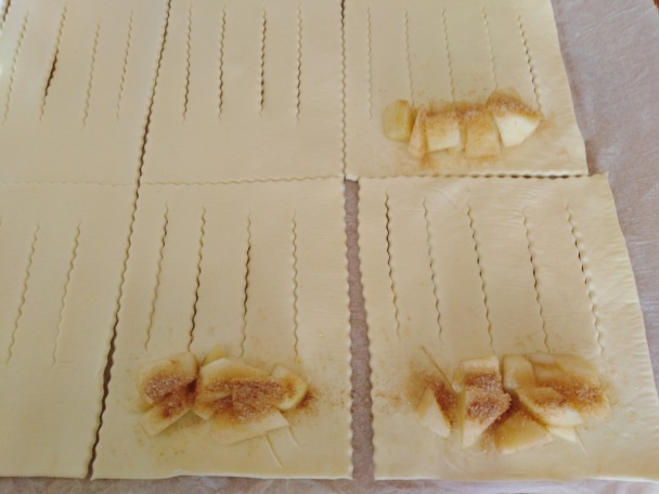 Hruškové hrebene z lístkového cesta (fotorecept) - obrázok 1