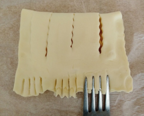 Hruškové hrebene z lístkového cesta (fotorecept) - obrázok 2