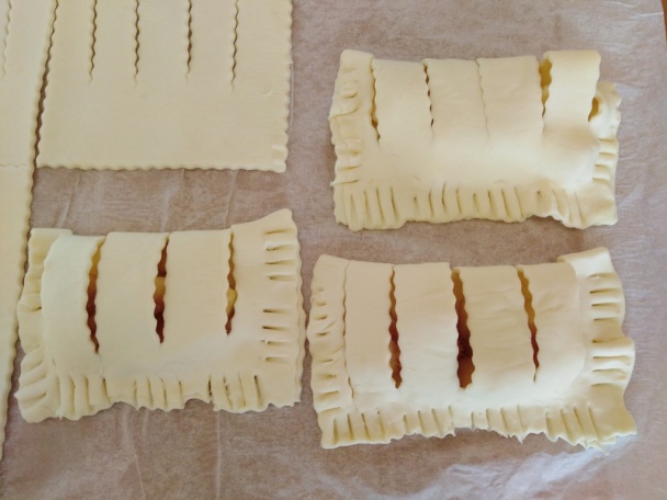 Hruškové hrebene z lístkového cesta (fotorecept) - obrázok 3