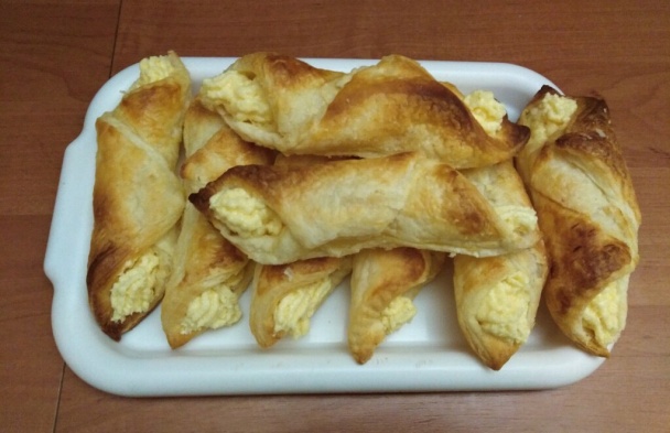 Šatôčky plnené vanilkovým krémom (fotorecept) - obrázok 11