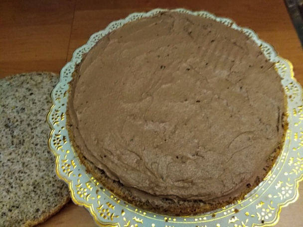 Torta s čokoládovou plnkou k narodeninám (fotorecept) - obrázok 4