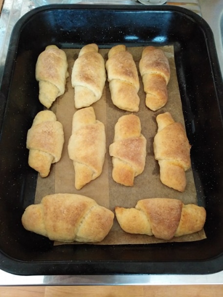 Rožky z tvarohového cesta (fotorecept) - obrázok 12