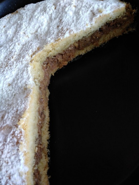 Jablkovo-orechové pité v okrúhlej forme (fotorecept) - obrázok 14