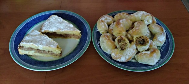 Jablkovo-orechové pité v okrúhlej forme (fotorecept) - obrázok 16