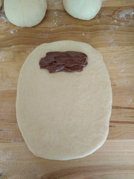 Nutellové rožky (fotorecept) - obrázok 4