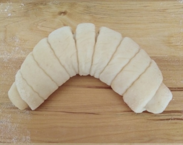 Nutellové rožky (fotorecept) - obrázok 8