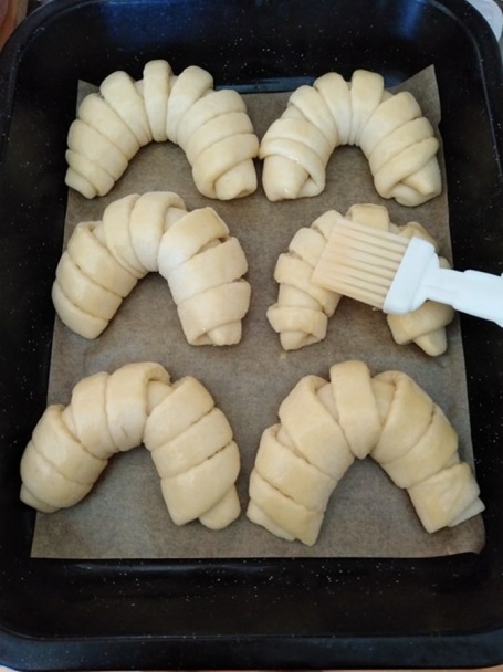 Nutellové rožky (fotorecept) - obrázok 10