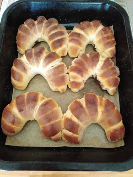 Nutellové rožky (fotorecept) - obrázok 11