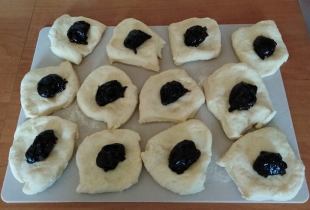 Buchty so slivkovým lekvárom (fotorecept) - obrázok 3