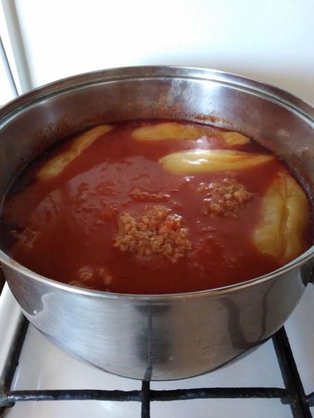 Plnená paprika, tak ako ju robím ja (fotorecept) - obrázok 7