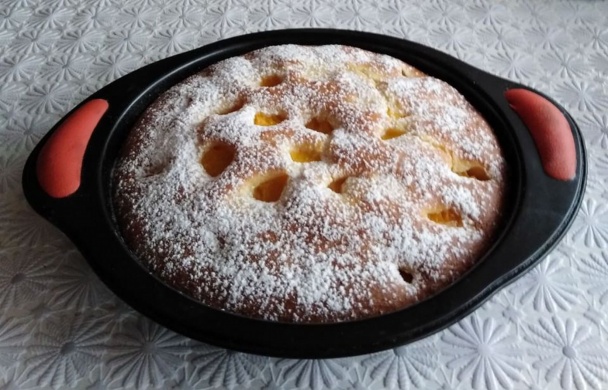 Smotanový koláčik s broskyňami (fotorecept) - obrázok 6