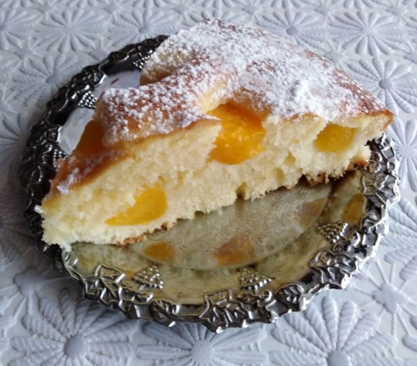 Smotanový koláčik s broskyňami (fotorecept) - obrázok 8