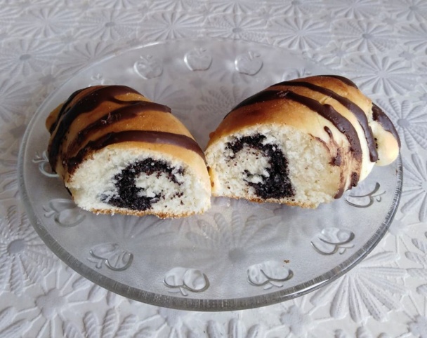 Makové rožky zo šľahačkového cesta (fotorecept) - obrázok 11