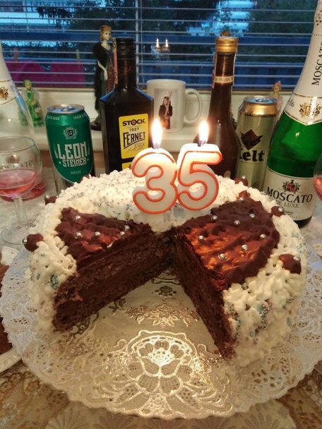 Torta k 35. narodeninám (fotorecept) - obrázok 11