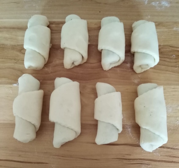 Plnené rožteky bez kysnutia (fotorecept) - obrázok 9