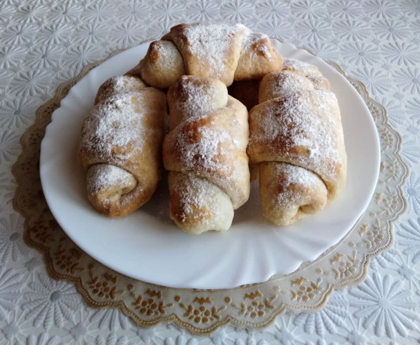 Plnené rožteky bez kysnutia (fotorecept) - obrázok 11