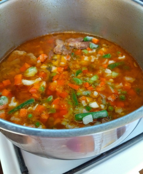 Bravčová krkovička so zeleninou na kyslej smotane (fotorecept) - obrázok 7