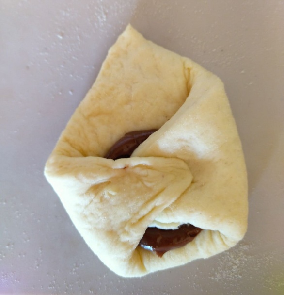 Buchty plnené Nutellou a banánom (fotorecept) - obrázok 4