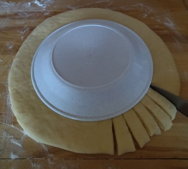 Pletený koláč ľahučký ako pavučinka (fotorecept) - obrázok 5