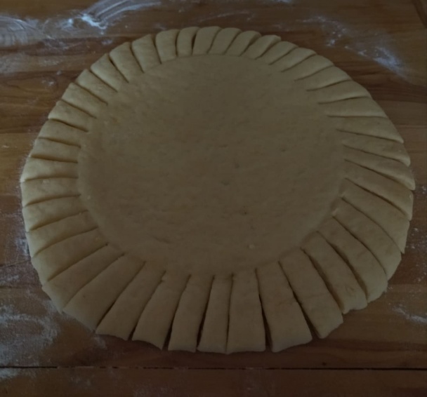 Pletený koláč ľahučký ako pavučinka (fotorecept) - obrázok 6