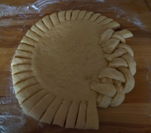 Pletený koláč ľahučký ako pavučinka (fotorecept) - obrázok 9