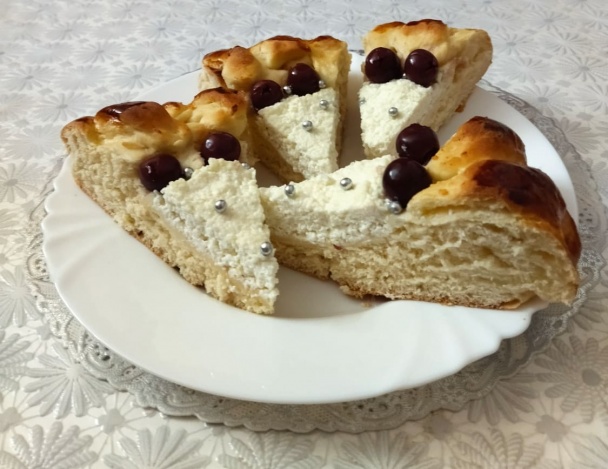 Pletený koláč ľahučký ako pavučinka (fotorecept) - obrázok 15