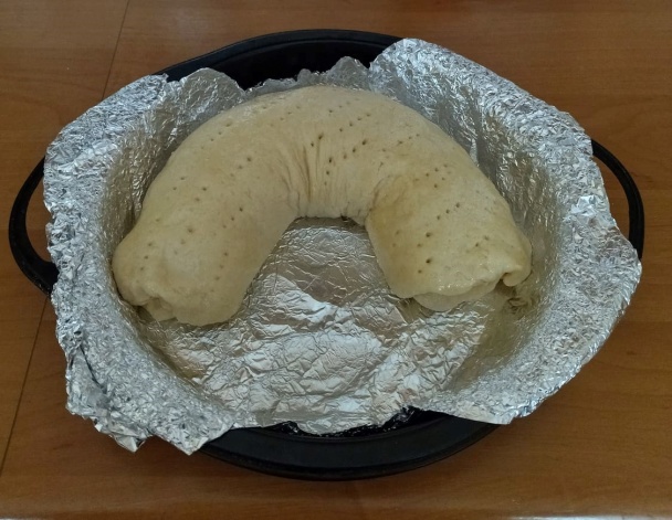 Tvarohový závin v okrúhlej forme (fotorecept) - obrázok 4