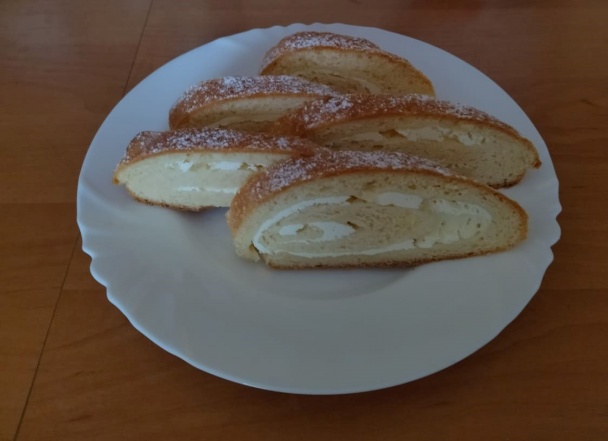Tvarohový závin v okrúhlej forme (fotorecept) - obrázok 7