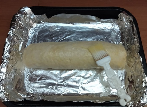 Jablkovo-makový závin zo šľahačkového cesta (fotorecept) - obrázok 11