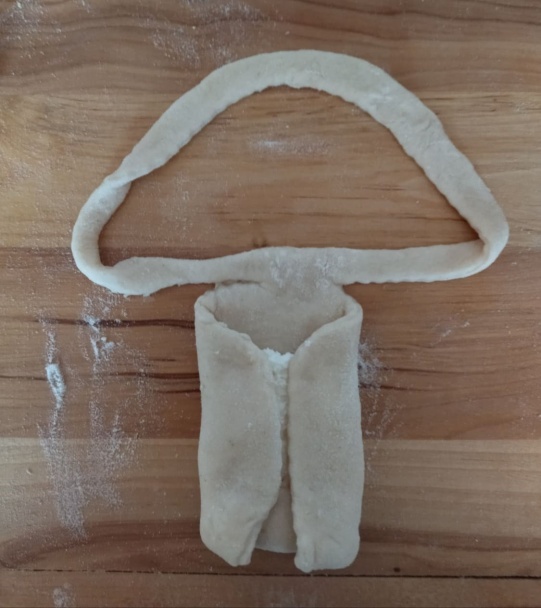 Tvarohové koláčiky s vrkočom na vrchu (fotorecept) - obrázok 11