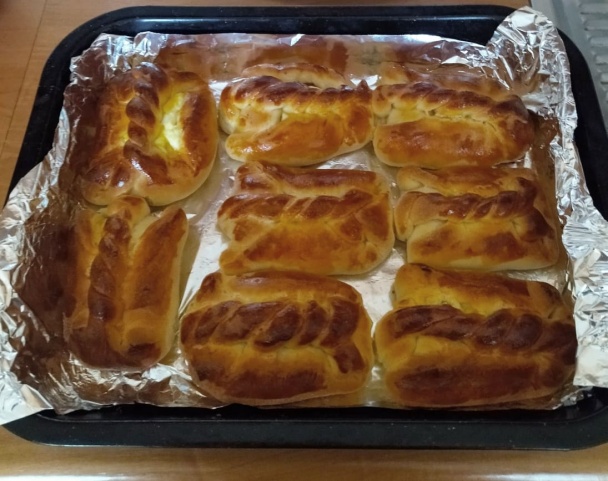 Tvarohové koláčiky s vrkočom na vrchu (fotorecept) - obrázok 16